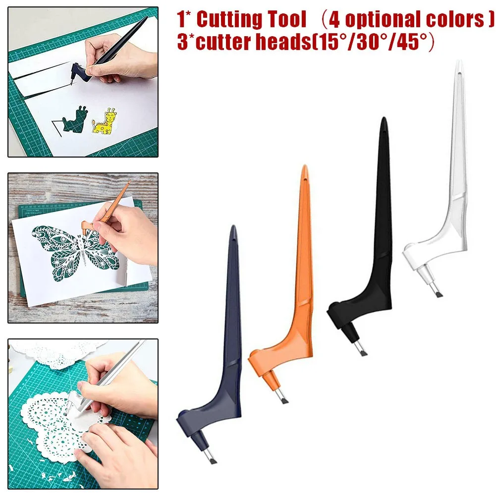 Craft Cutting Tools 360 Rotating Blade Paper-Cutter 3 Replace Blade Craft Cutting Tool DIY Art Wear-Resisting Art Cutting Tool
Craft Cutting Tools 360 Rotating Blade Paper-Cutter 3 Replace Blade Craft Cutting Tool DIY Art Wear-Resisting Art Cutting Tool