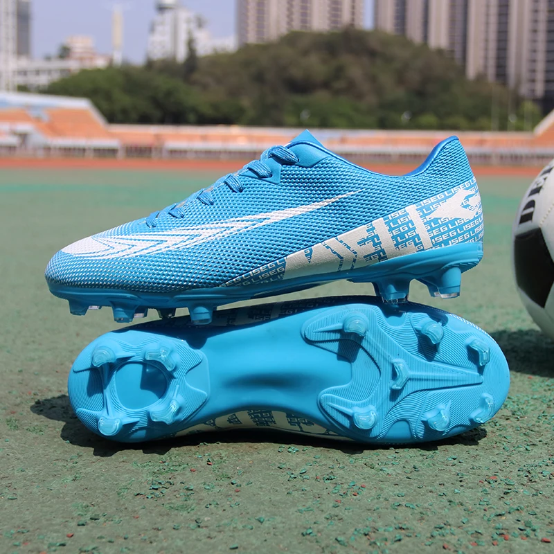 2020 Outdoor Men Soccer Shoes Customize TF and FG Football Boots High Ankle Kids Cleats Training Sport Unisex Training Sneakers
2020 Outdoor Men Soccer Shoes Customize TF and FG Football Boots High Ankle Kids Cleats Training Sport Unisex Training Sneakers