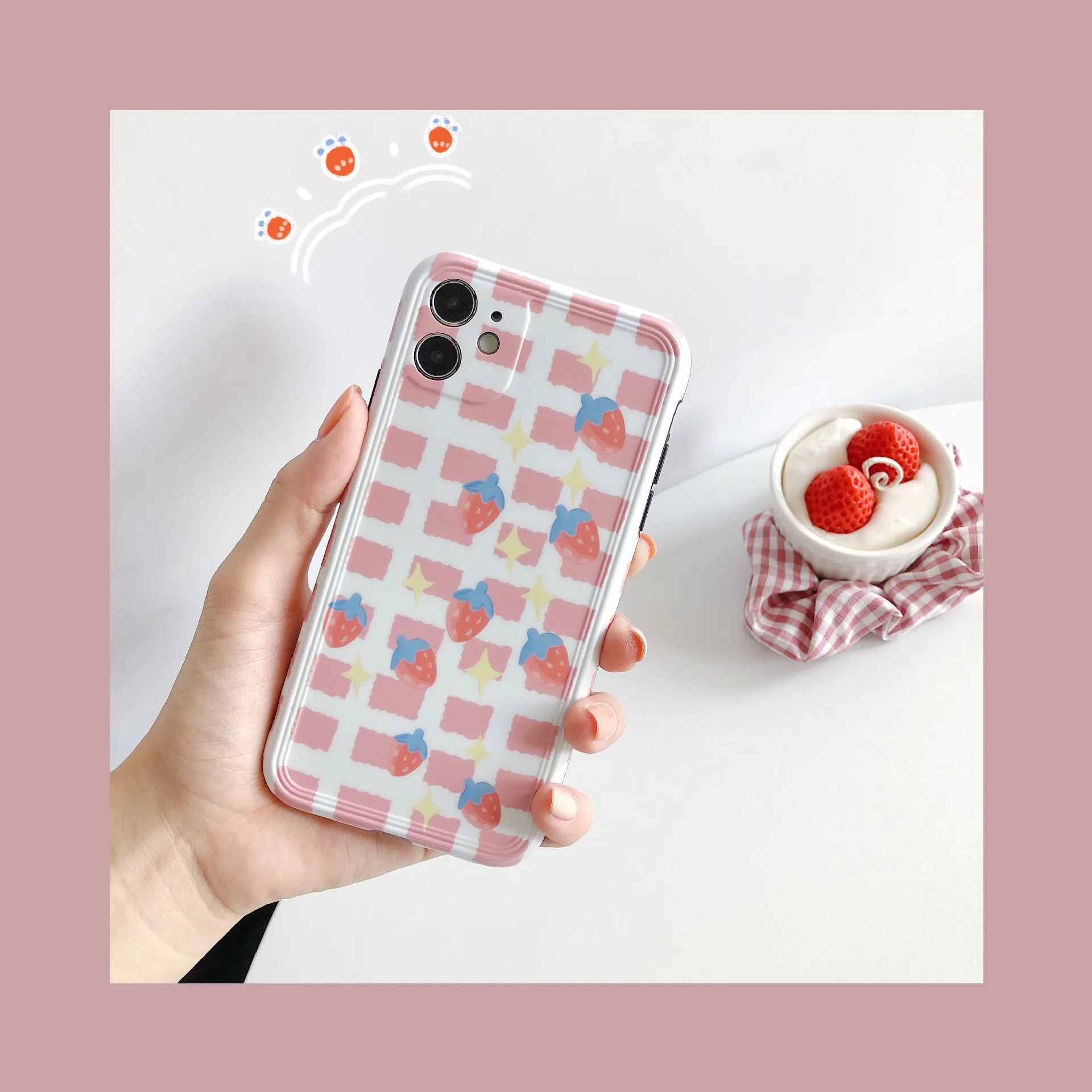Starry sky geometry Strawberry Phone Case For iPhone 11 Pro Max case Cute cover for iPhone 11 XS MAX XR X 7 8 Plus 7Plus case
Starry sky geometry Strawberry Phone Case For iPhone 11 Pro Max case Cute cover for iPhone 11 XS MAX XR X 7 8 Plus 7Plus case