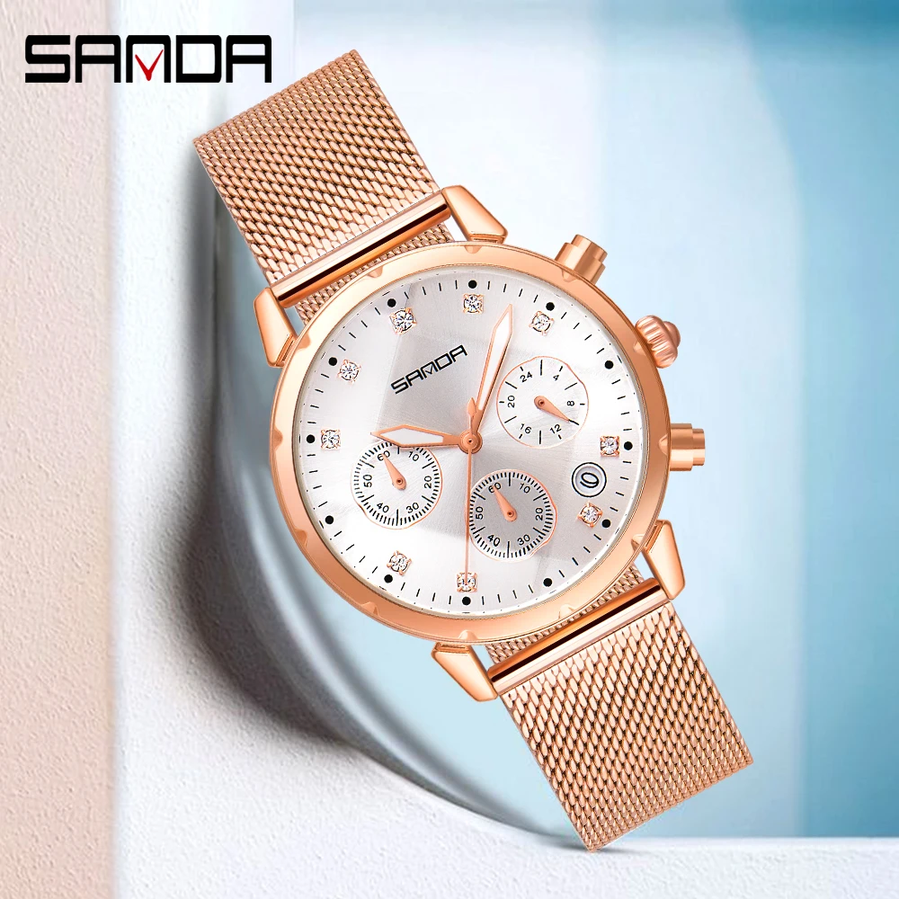 New Women Fashion Watch Creative Lady Casual Watches Stainless Steel Mesh Band Stylish Desgin Luxury Quartz Watch For Women 2022
New Women Fashion Watch Creative Lady Casual Watches Stainless Steel Mesh Band Stylish Desgin Luxury Quartz Watch For Women 2022