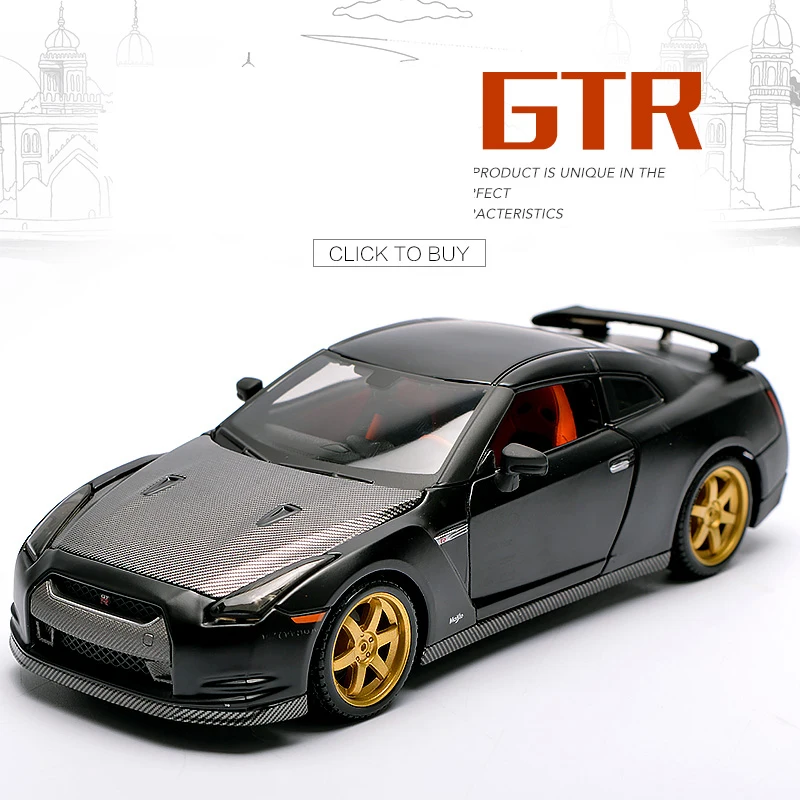 Модель автомобиля GTR, супер спортивные автомобили, модель автомобиля из сплава, гибкие вращающиеся игрушки для детей, подарки, игрушки
Модель автомобиля GTR, супер спортивные автомобили, модель автомобиля из сплава, гибкие вращающиеся игрушки для детей, подарки, игрушки