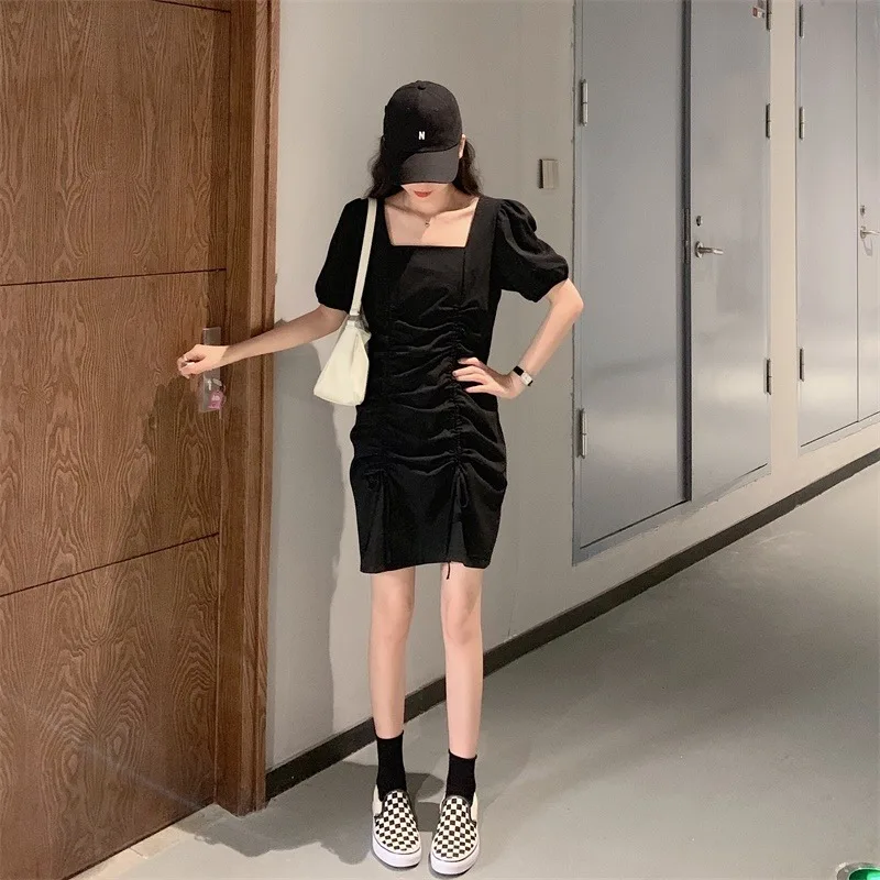 Square Collar Dress Women's 2021 Summer New French Sweet Slimming Girlfriends Skirt Small Short Sleeve A- line Dress
Square Collar Dress Women's 2021 Summer New French Sweet Slimming Girlfriends Skirt Small Short Sleeve A- line Dress
