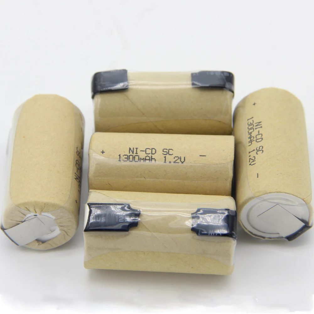 NICD SC batteries 1.2V akkus sub C battery 1300mAh rechargeable nickel sheets for hitachi real capacity as declared for USAG
NICD SC batteries 1.2V akkus sub C battery 1300mAh rechargeable nickel sheets for hitachi real capacity as declared for USAG