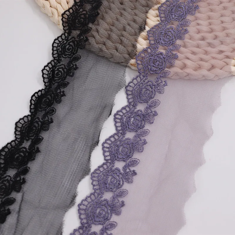 1 Yard Embroidered Rose Net Lace Trim Ribbon Mesh Fabric Wide 7cm Dress Skirt Handicraft Headband Sewing Accessories DIY FL14
1 Yard Embroidered Rose Net Lace Trim Ribbon Mesh Fabric Wide 7cm Dress Skirt Handicraft Headband Sewing Accessories DIY FL14