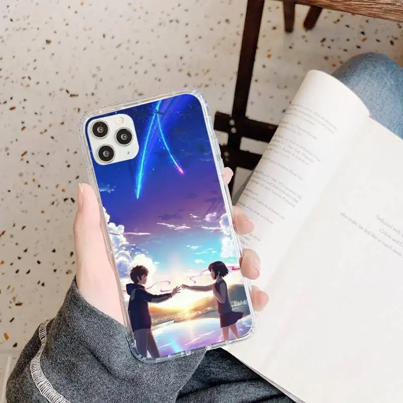 your name Japan anime Phone Case Transparent soft For iphone 5 5s 5c se 6 6s 7 8 11 12 plus mini x xs xr pro max
your name Japan anime Phone Case Transparent soft For iphone 5 5s 5c se 6 6s 7 8 11 12 plus mini x xs xr pro max