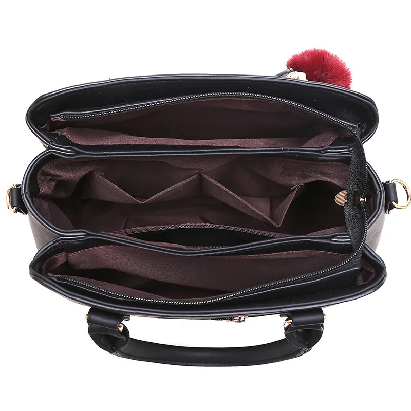 LIKETHIS Designer Brand Luxury Women Bag 2020 Soft Pu Leather Black Handbag with Accessories Tote Bolsos Mujer De Marca Famosa
LIKETHIS Designer Brand Luxury Women Bag 2020 Soft Pu Leather Black Handbag with Accessories Tote Bolsos Mujer De Marca Famosa