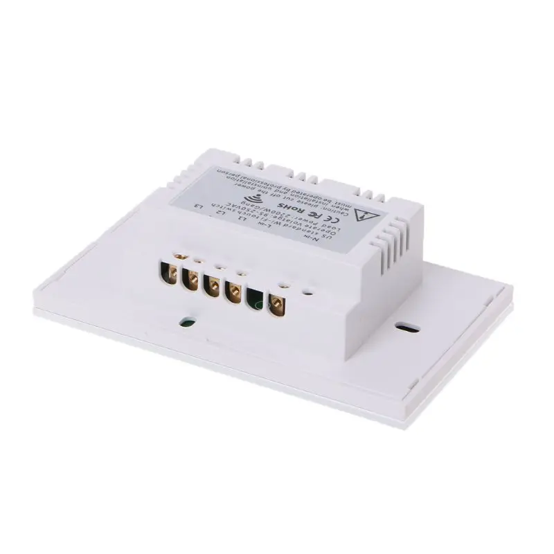 WIFI Smart Wall Panel Switch Touch & Voice & Phone APP Control or Alexa US Plug
WIFI Smart Wall Panel Switch Touch & Voice & Phone APP Control or Alexa US Plug