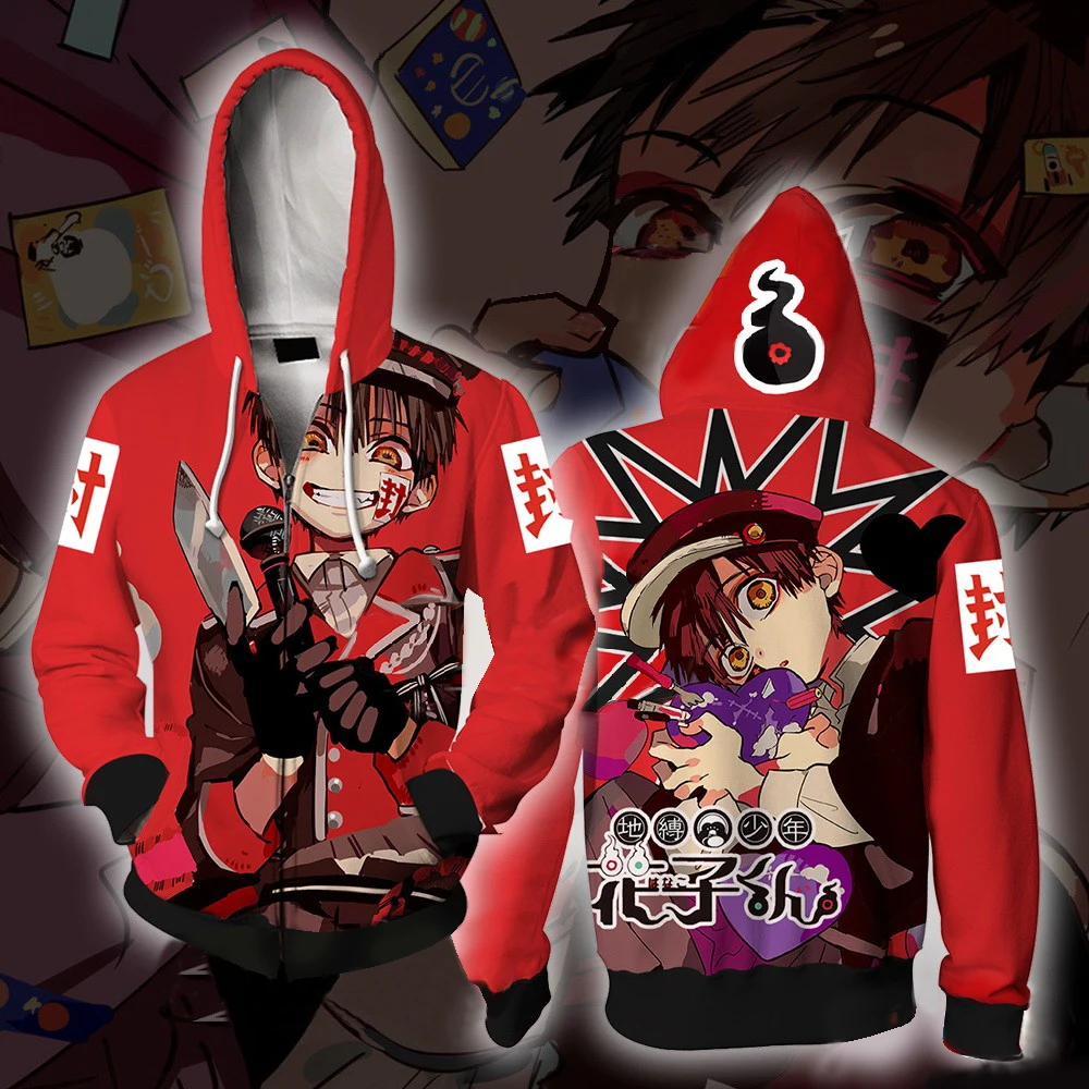 Hanako-kun 3D Print Hoodies Sweatshirts Cosplay Hooded Casual Coat Jacket cosplay costume
Hanako-kun 3D Print Hoodies Sweatshirts Cosplay Hooded Casual Coat Jacket cosplay costume