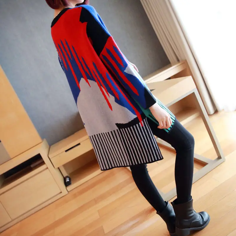 Sweater Women's Autumn and Winter Knitwear Long Sleeve Top Loose and Thin, Versatile, Large Size, Lazy Style, Medium Length
Sweater Women's Autumn and Winter Knitwear Long Sleeve Top Loose and Thin, Versatile, Large Size, Lazy Style, Medium Length