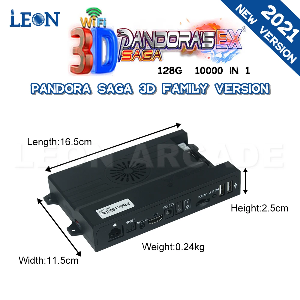 Arcade Cabinet Pandora Box Saga 3d 128g Weekly Junior Fight Game Board Pandora Console Multigame Arcade Retro Arcade Machine
Arcade Cabinet Pandora Box Saga 3d 128g Weekly Junior Fight Game Board Pandora Console Multigame Arcade Retro Arcade Machine