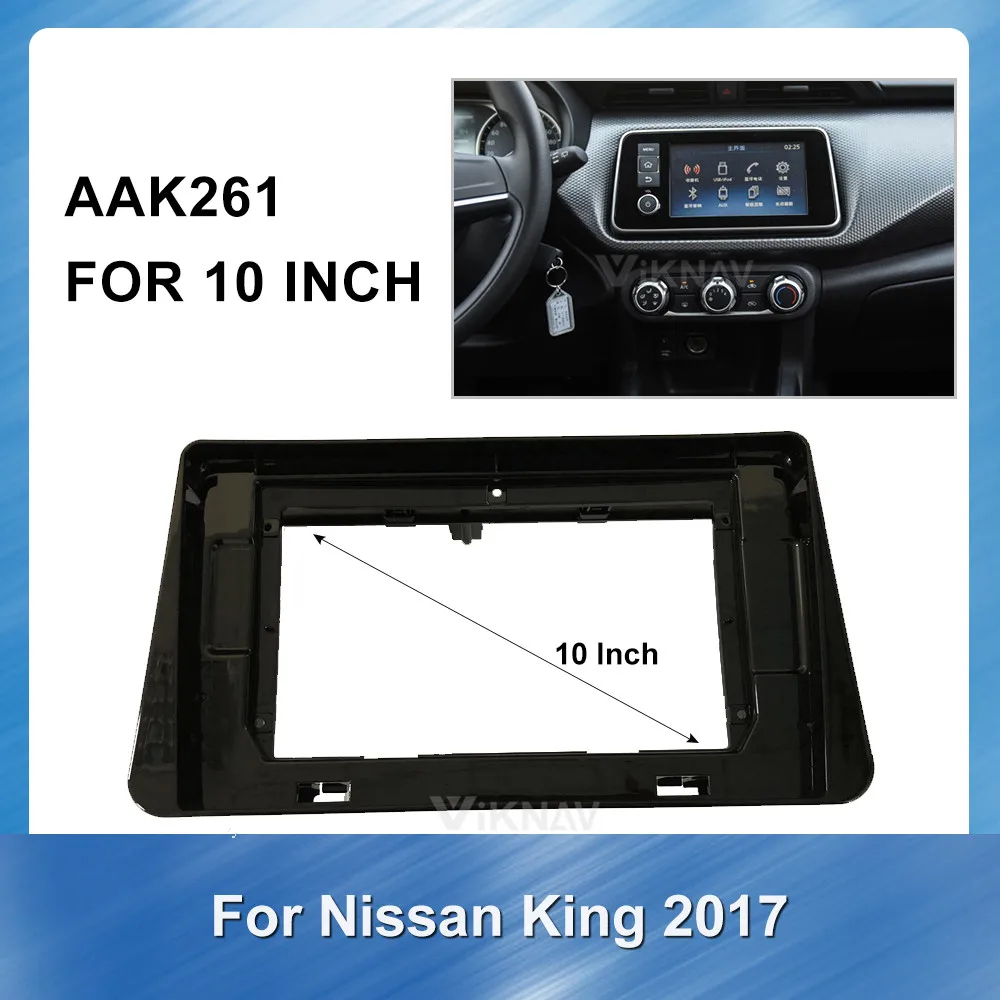 Car Radio Fascia For NISSAN KICKS 2017 DVD frame Dash Mount Kit Adapter Trim Facial Panel Frame Dashboard 2 Din
Car Radio Fascia For NISSAN KICKS 2017 DVD frame Dash Mount Kit Adapter Trim Facial Panel Frame Dashboard 2 Din