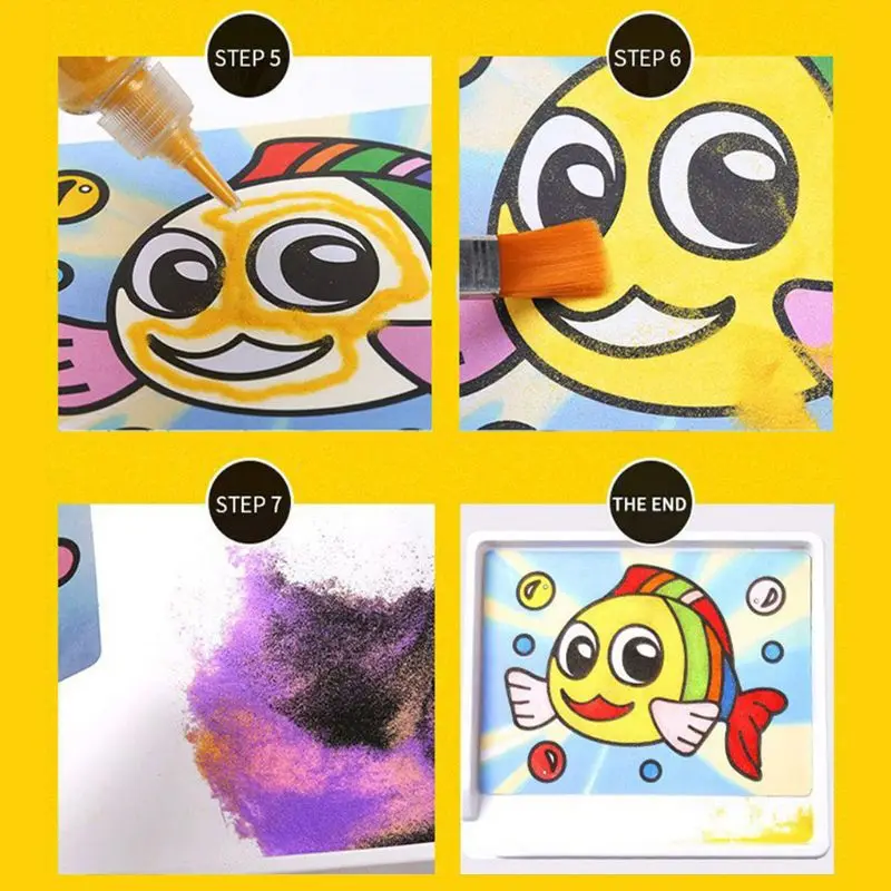 Children Drawing Board Set Baby Kids DIY Sand Painting Toy Handmade Picture Paper Craft Art Kit
Children Drawing Board Set Baby Kids DIY Sand Painting Toy Handmade Picture Paper Craft Art Kit