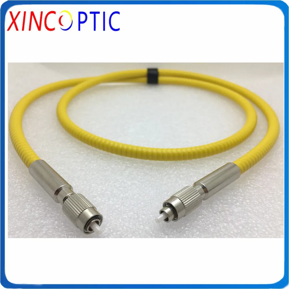 FC/SMA905/ST/SC-FC Ceramic Ferrule 100um MM SX (VIS spectrum~200-1100nm,~0.22NA),1M,7.0mm Yellow Armored Silica Fiber Patch Cord
FC/SMA905/ST/SC-FC Ceramic Ferrule 100um MM SX (VIS spectrum~200-1100nm,~0.22NA),1M,7.0mm Yellow Armored Silica Fiber Patch Cord