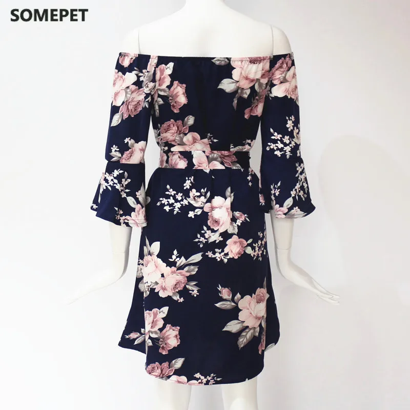 Women Dress Summer Sexy Off Shoulder Floral Print Chiffon Dress Boho Style Short Party Beach Dresses
Women Dress Summer Sexy Off Shoulder Floral Print Chiffon Dress Boho Style Short Party Beach Dresses