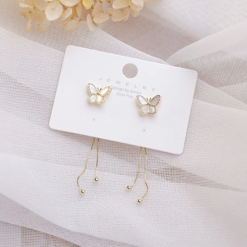 Long Earrings Women Bow Tassel Earings Front Crystal Bow Tassel Earrings Female Temperament Butterfly Earrings
Long Earrings Women Bow Tassel Earings Front Crystal Bow Tassel Earrings Female Temperament Butterfly Earrings