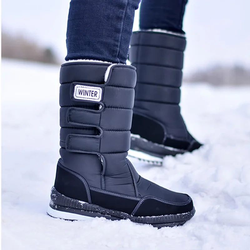 2022 New Men Boots Waterproof Snow Boots Platform Winter Shoes Plus Size 46 Warm Plush Non-slip Mid-calf Winter Boots Men Shoes
2022 New Men Boots Waterproof Snow Boots Platform Winter Shoes Plus Size 46 Warm Plush Non-slip Mid-calf Winter Boots Men Shoes
