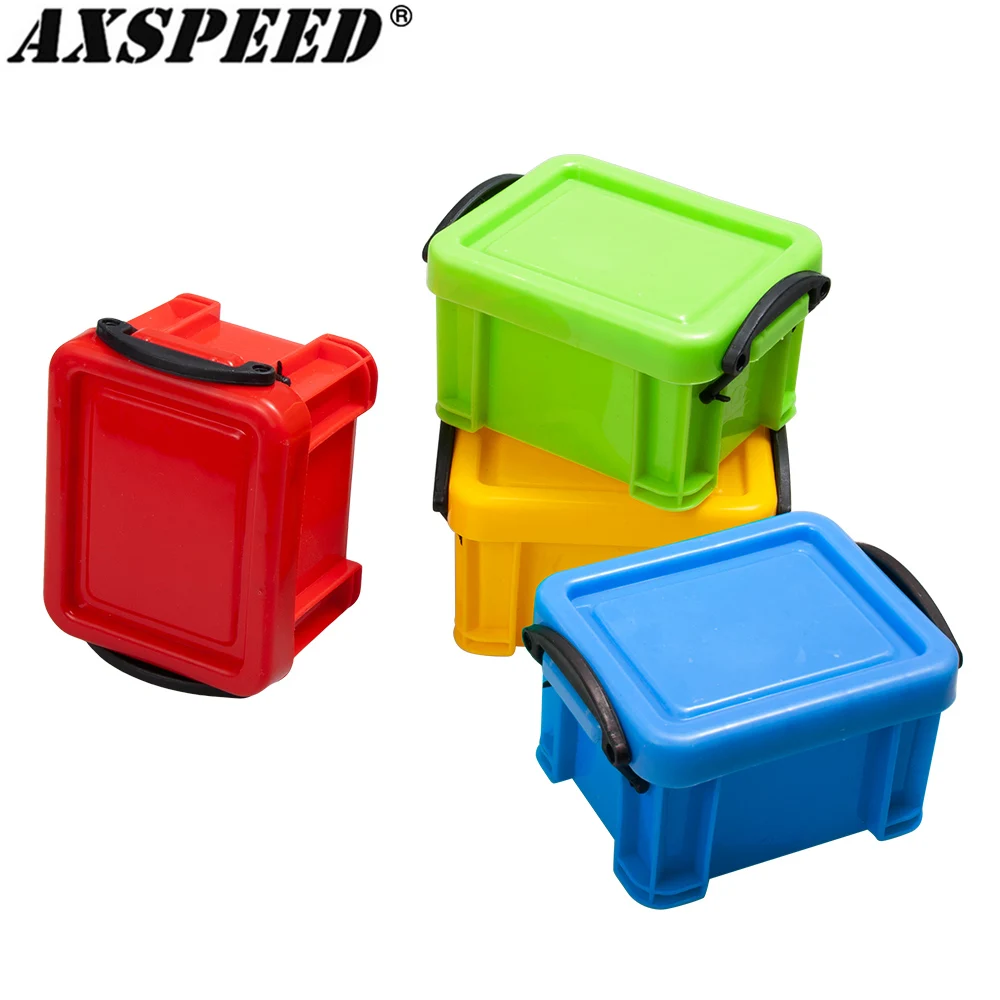 AXSPEED 2PCS Plastic Storage Box Shipping Case RC Crawler Car Decoration Tools for 1/10 Axial SCX10 TRX4 TRX6 MST Recat GEN8
AXSPEED 2PCS Plastic Storage Box Shipping Case RC Crawler Car Decoration Tools for 1/10 Axial SCX10 TRX4 TRX6 MST Recat GEN8