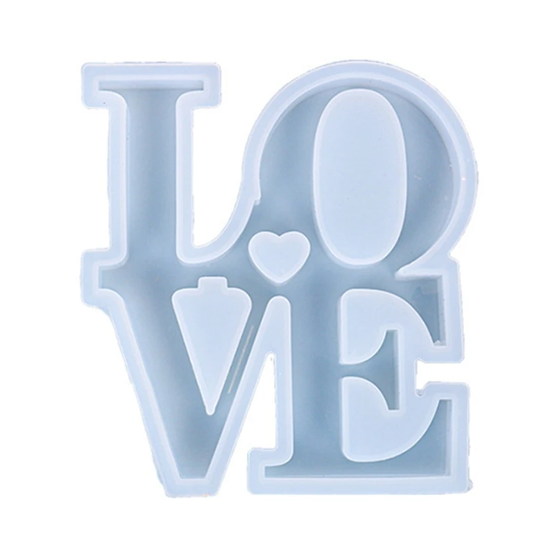 LOVE Ornaments Epoxy Resin Mold Home Decorations Silicone Mould DIY Crafts Jewelry Casting Tool
LOVE Ornaments Epoxy Resin Mold Home Decorations Silicone Mould DIY Crafts Jewelry Casting Tool
