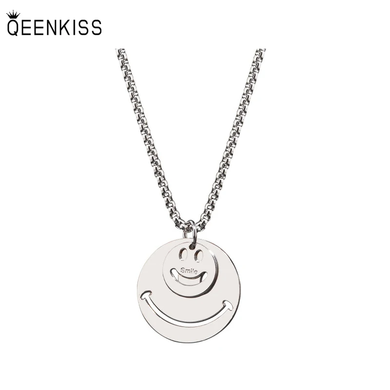 Изящные Ювелирные изделия QEENKISS NC820, оптовая продажа, модное ожерелье из титановой стали со смайликом для мужчин и женщин на день рождения, св...
Изящные Ювелирные изделия QEENKISS NC820, оптовая продажа, модное ожерелье из титановой стали со смайликом для мужчин и женщин на день рождения, св...