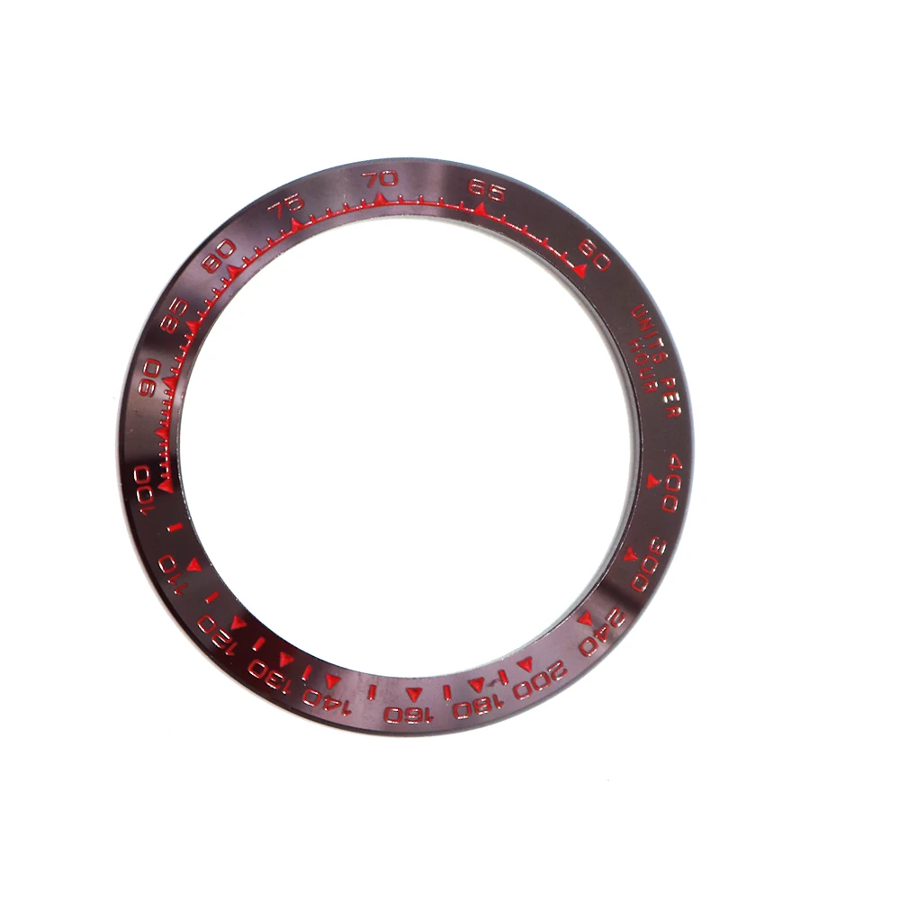 CARLYWET Replacement High Quality Pure Ceramic Brown With Red Writings 38.6mm Watch Bezel for Rolex DAYTONA 116500 - 116520
CARLYWET Replacement High Quality Pure Ceramic Brown With Red Writings 38.6mm Watch Bezel for Rolex DAYTONA 116500 - 116520