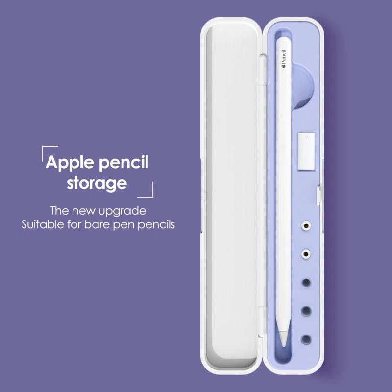 DATA FROG Pencil Holder-Case For-Apple Pencil Storage Box Portable Hard cover Portable-Case For-Apple Pencil Accessories
DATA FROG Pencil Holder-Case For-Apple Pencil Storage Box Portable Hard cover Portable-Case For-Apple Pencil Accessories