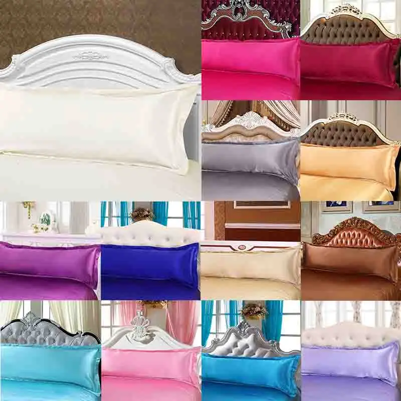 Ice Silk Double People Long Pillowcase Smooth Pillow Cover Home Textile Comfortable Beautiful Household Decoration Supplies
Ice Silk Double People Long Pillowcase Smooth Pillow Cover Home Textile Comfortable Beautiful Household Decoration Supplies