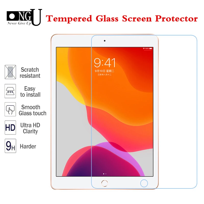 Закаленное стекло 9H для iPad 10 2 2019 Защита экрана 7 го поколения A2200 A2198 A2232 защитная