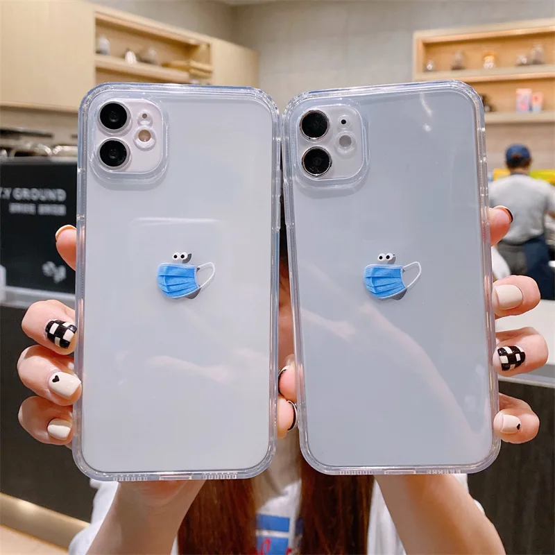 Funny Cartoon Facial Mask Printing Phone Case For iPhone 13 Pro 11 12 Pro Max 7 8 Plus XR X XS Max Transparent Soft Back Cover
Funny Cartoon Facial Mask Printing Phone Case For iPhone 13 Pro 11 12 Pro Max 7 8 Plus XR X XS Max Transparent Soft Back Cover