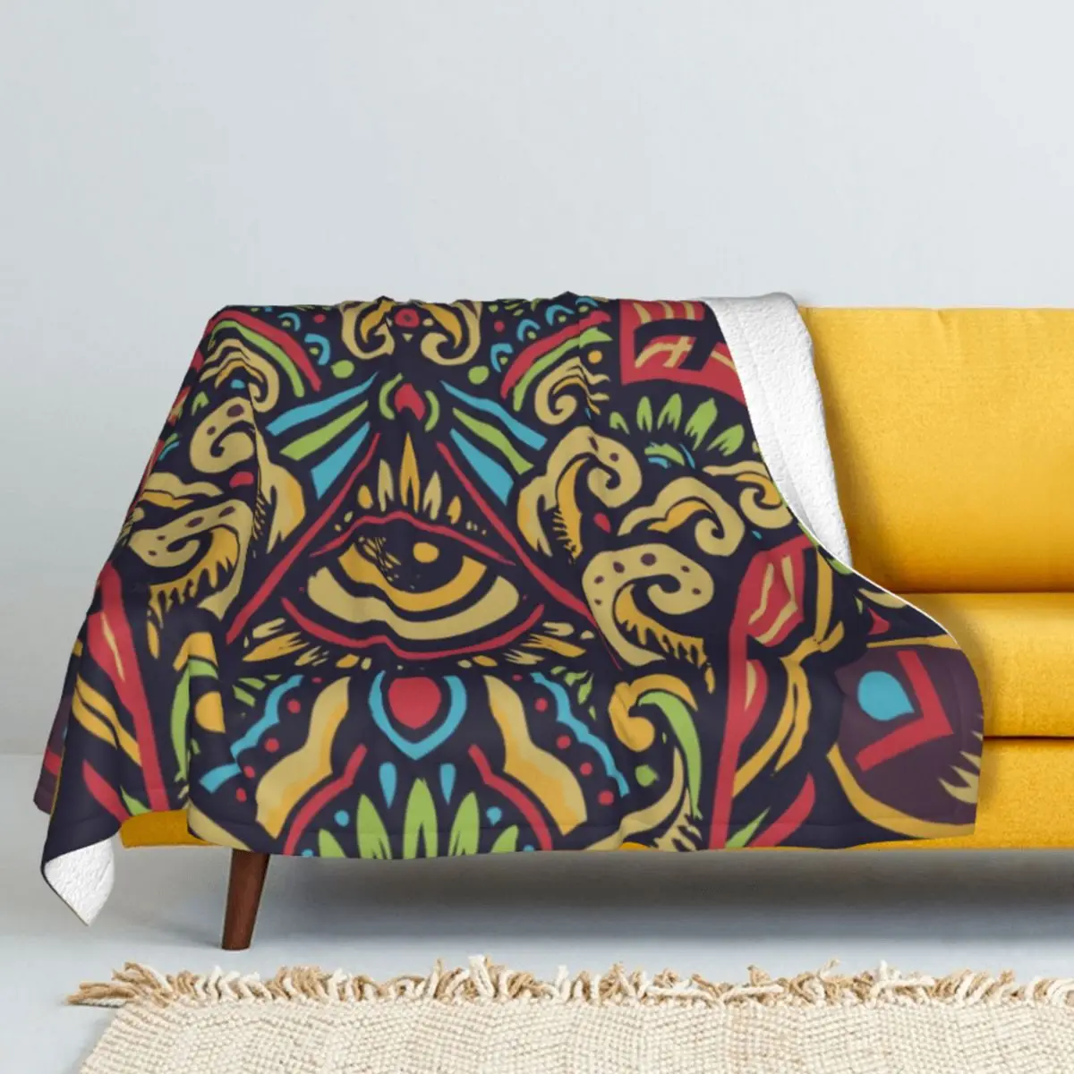 Зимнее утолщенное Двухслойное шерстяное одеяло Mayan Aztec The Eye, шерстяное одеяло из кораллового флиса, теплое покрывало для взрослых
Зимнее утолщенное Двухслойное шерстяное одеяло Mayan Aztec The Eye, шерстяное одеяло из кораллового флиса, теплое покрывало для взрослых