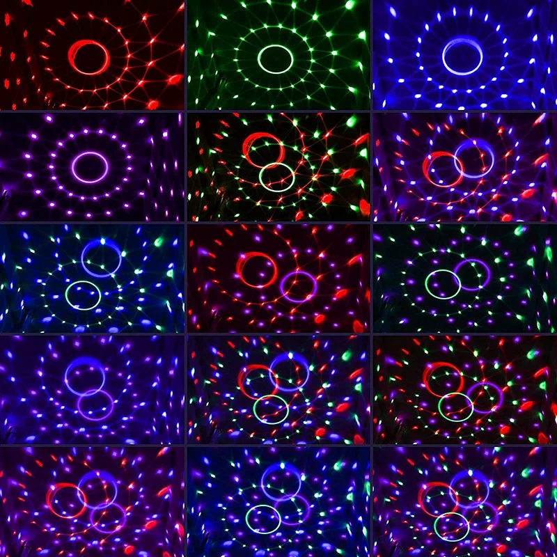Disco Ball Light, 15 Colors Sound Activated Party Lights with Remote Control DJ Lights for Room Decor, Portable Rotating
Disco Ball Light, 15 Colors Sound Activated Party Lights with Remote Control DJ Lights for Room Decor, Portable Rotating