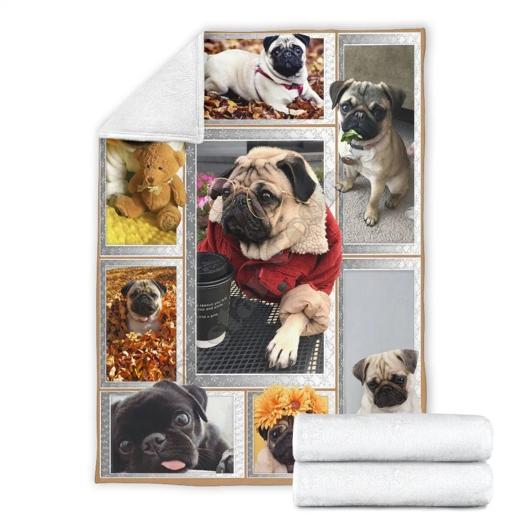 Cute pug fleece blanket dog frame style Printed Wearable Blanket Adults/kids Fleece Blanket Sherpa Blanket
Cute pug fleece blanket dog frame style Printed Wearable Blanket Adults/kids Fleece Blanket Sherpa Blanket