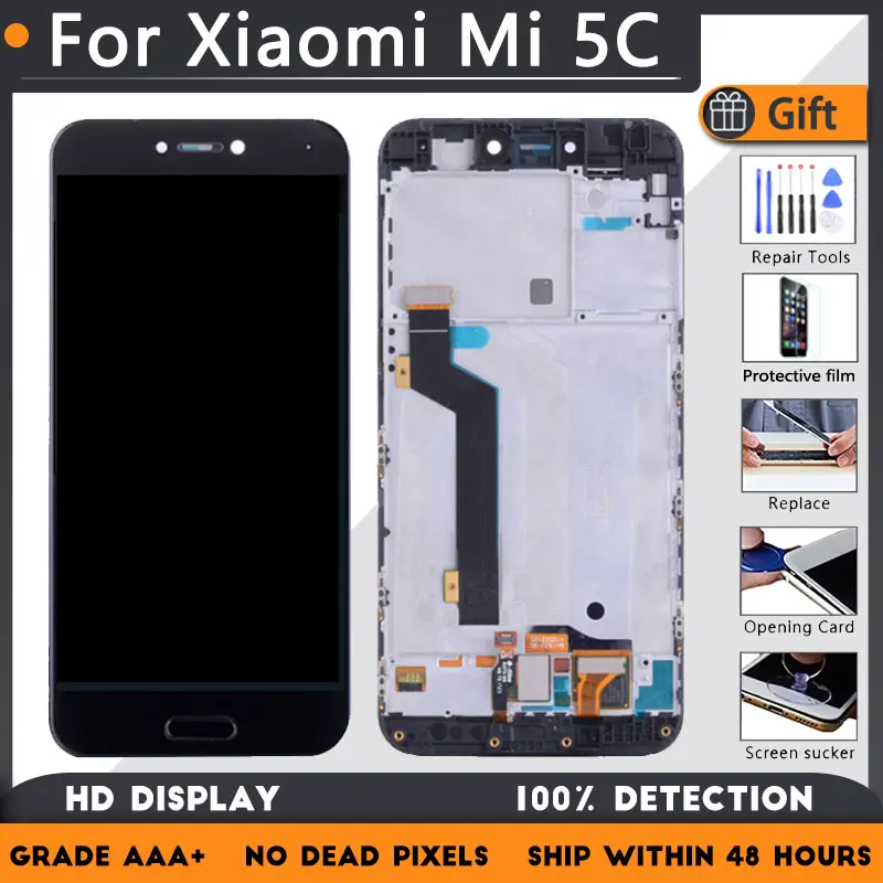 Для XIAOMI Mi 5C Оригинальный ЖК-экран в сборе с передним корпусом черный белый с ремонтным инструментом и закаленной пленкой
Для XIAOMI Mi 5C Оригинальный ЖК-экран в сборе с передним корпусом черный белый с ремонтным инструментом и закаленной пленкой