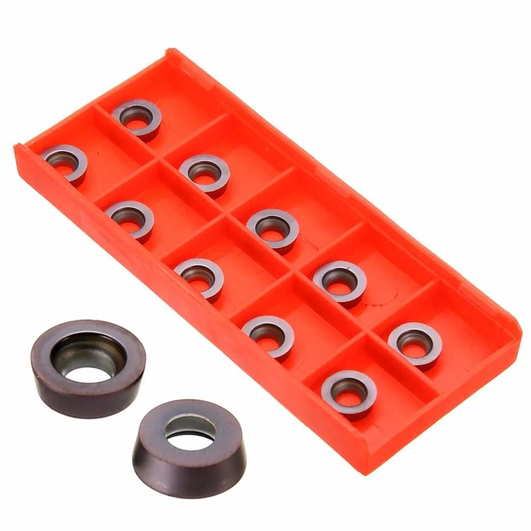 10Pcs RPMT1003MO VP15TF Carbide Inserts Cutter Blade with Box For Lathe Turning Tool Machine Tools
10Pcs RPMT1003MO VP15TF Carbide Inserts Cutter Blade with Box For Lathe Turning Tool Machine Tools