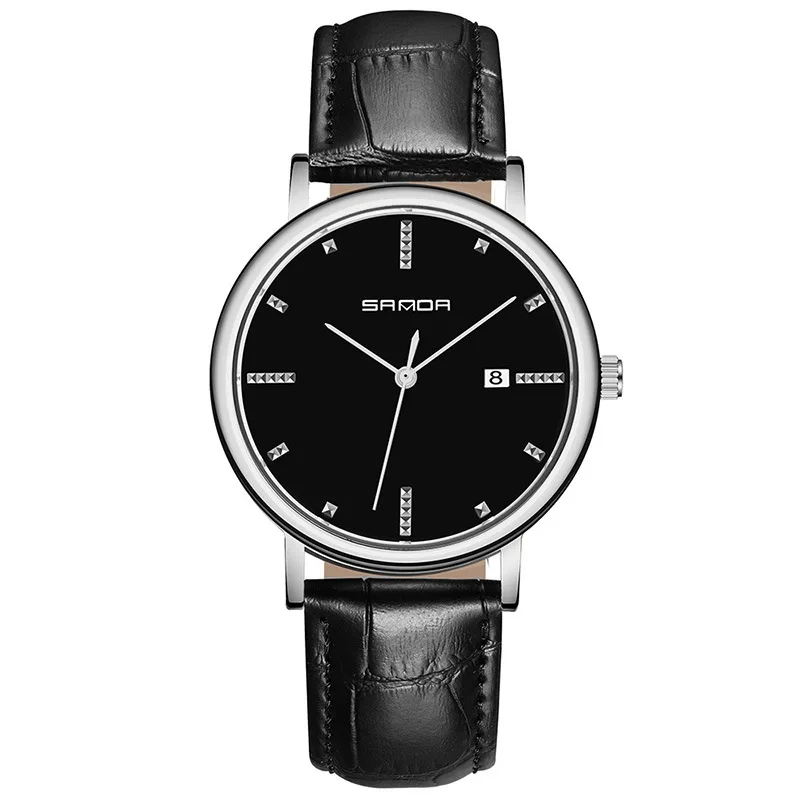 SANDAP225 Neutral Quartz Watch Japanese Movement Fashion Simple Style Leather Watch Automatic Date
SANDAP225 Neutral Quartz Watch Japanese Movement Fashion Simple Style Leather Watch Automatic Date