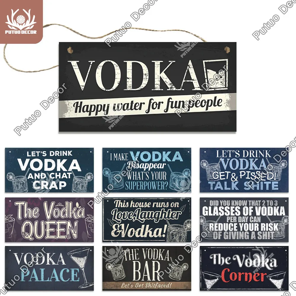 Putuo Decor Vodka Signs Wooden Plaque Bar Beer Wine Wood Signs for Door Hanging Home Decor Bar Pub Wall Decoration
Putuo Decor Vodka Signs Wooden Plaque Bar Beer Wine Wood Signs for Door Hanging Home Decor Bar Pub Wall Decoration