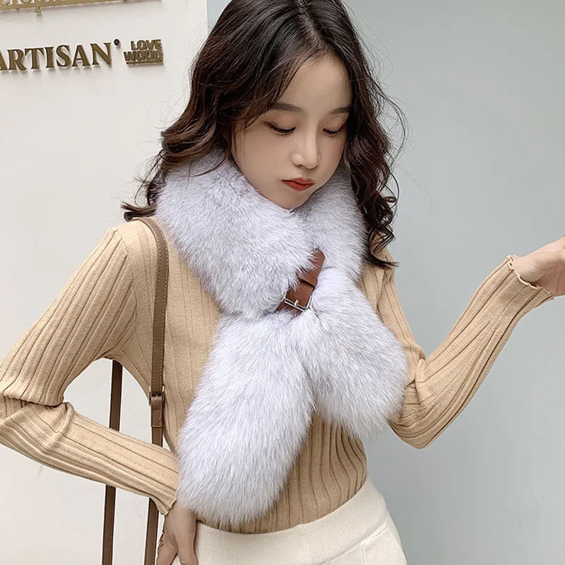 MS.MinShu Women Fox Fur Scarf Leather Belt Natural Fox Fur Scarf Winter Women Fur Collar Drop shipping
MS.MinShu Women Fox Fur Scarf Leather Belt Natural Fox Fur Scarf Winter Women Fur Collar Drop shipping