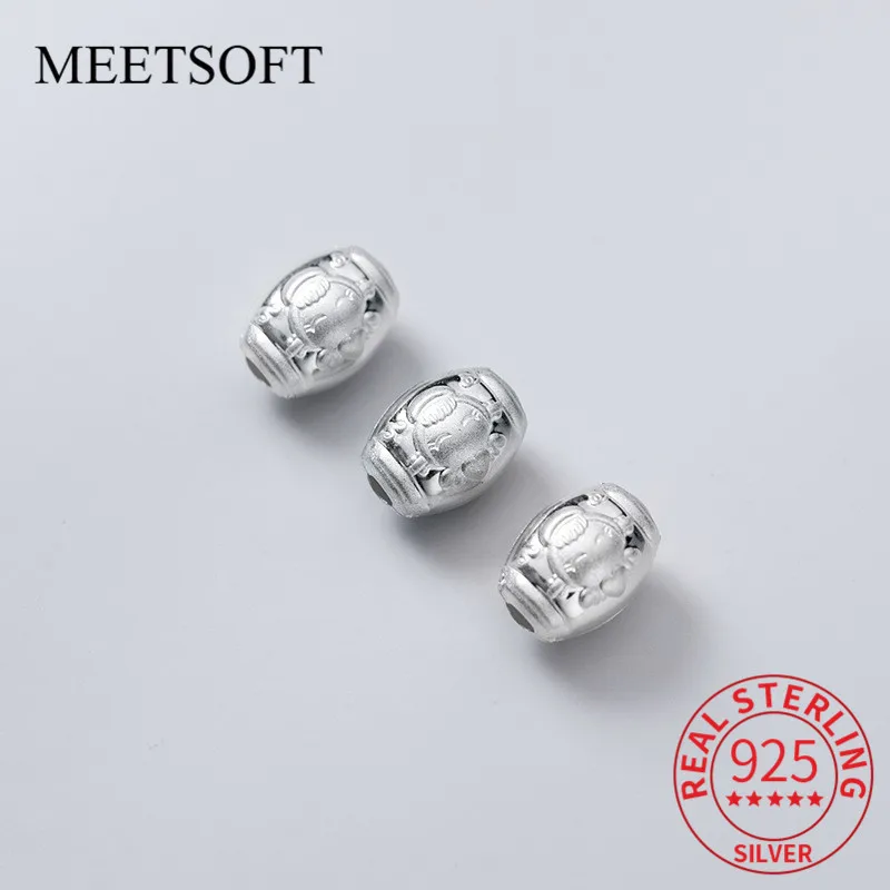 Бусины MEETSOFT из серебра 925 пробы с ангелом
Бусины MEETSOFT из серебра 925 пробы с ангелом