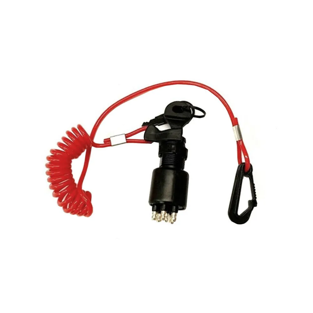 Ignition Switch with Safety Lanyard Key Switchs For Evinrude Johnson OMC 5005801 175974 105MM/4.13 Motorcycle Accessories 1PC
Ignition Switch with Safety Lanyard Key Switchs For Evinrude Johnson OMC 5005801 175974 105MM/4.13 Motorcycle Accessories 1PC