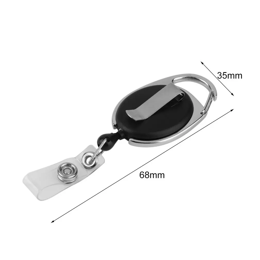 1PC Color ID Button ABS Plastic Badge Holder Easy To Pull Buckle Badge Lanyard Documents Buckle Retractable
1PC Color ID Button ABS Plastic Badge Holder Easy To Pull Buckle Badge Lanyard Documents Buckle Retractable