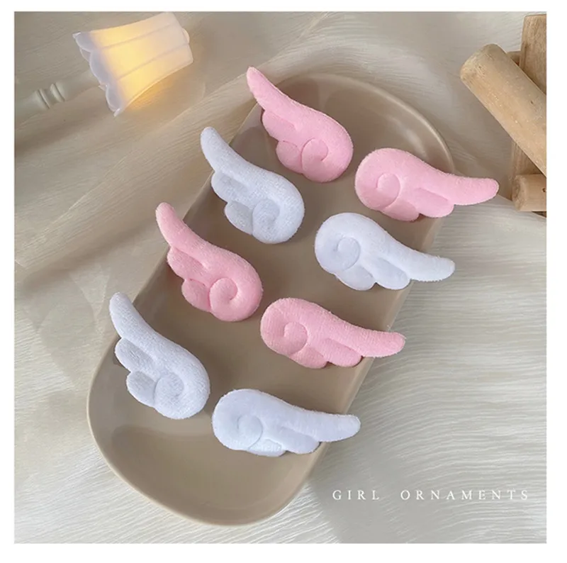 1Pair Fashion Lovely Cartoon Angel Wings Cosplay Hairpin Cute Side Hair Accessories Doll Girls Children Side Hair Clip Headwear
1Pair Fashion Lovely Cartoon Angel Wings Cosplay Hairpin Cute Side Hair Accessories Doll Girls Children Side Hair Clip Headwear