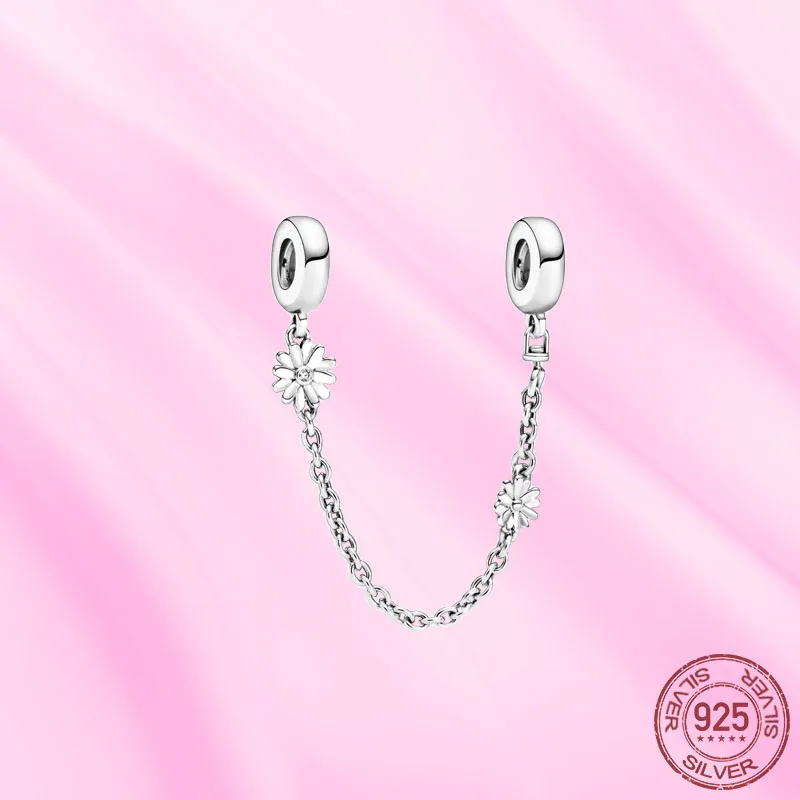 2021 New 925 Sterling Silver Fashion charm Safety chain Fit for Original Pandora Bracelets Women DIY birthady Jewelry gift
2021 New 925 Sterling Silver Fashion charm Safety chain Fit for Original Pandora Bracelets Women DIY birthady Jewelry gift