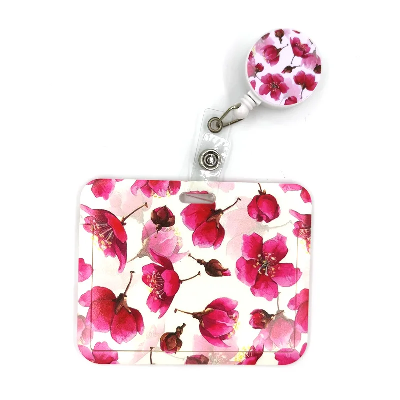 Red Flowers Cute Credit Card Cover Lanyard Bag Retractable Badge Reel Student Nurse Exhibition Enfermera Name Clips Card ID Card
Red Flowers Cute Credit Card Cover Lanyard Bag Retractable Badge Reel Student Nurse Exhibition Enfermera Name Clips Card ID Card