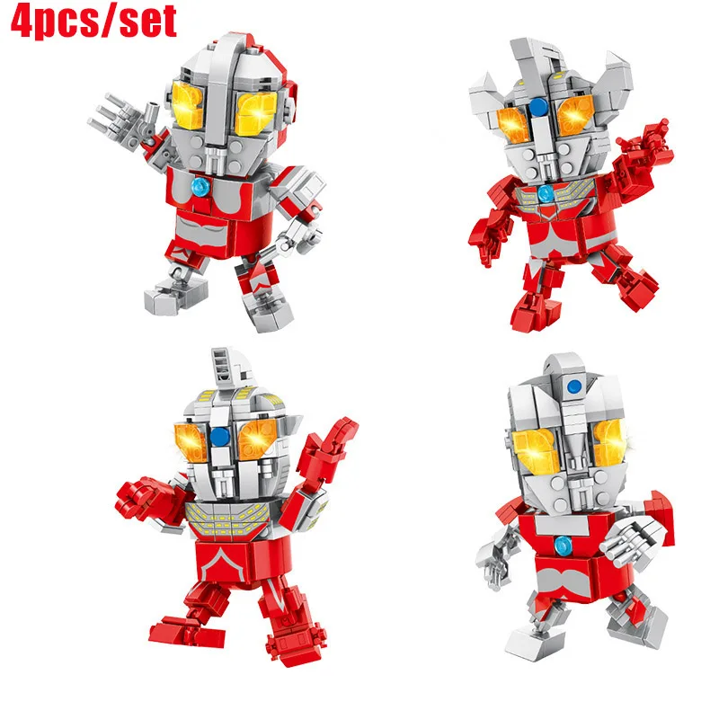 The new classic movie Ultraman Tyroleven Ace Ultraman building blocks set building blocks classic model children's toy gift 
The new classic movie Ultraman Tyroleven Ace Ultraman building blocks set building blocks classic model children's toy gift