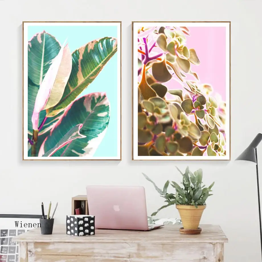 Leaf Flower Wall Art Canvas Painting Nordic Tropical Banana Tree Posters and Prints Wall Pictures for Living Room Bedroom Decor
Leaf Flower Wall Art Canvas Painting Nordic Tropical Banana Tree Posters and Prints Wall Pictures for Living Room Bedroom Decor