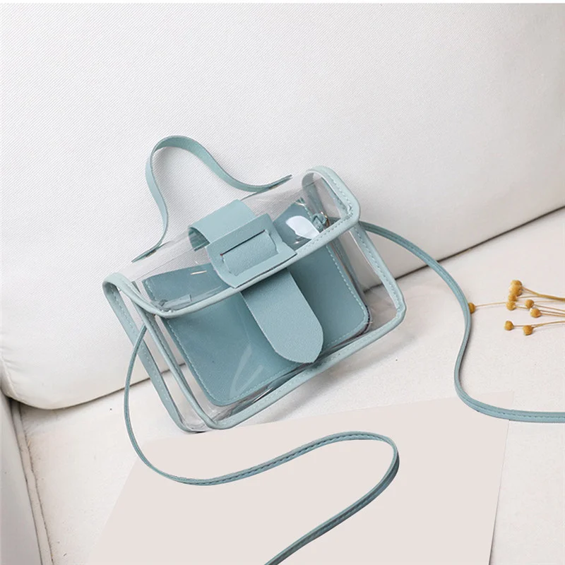 Design Handbag Transparent Bucket Bag Transparent PVC Jelly Small Shoulder Bag Women Messenger Bag
Design Handbag Transparent Bucket Bag Transparent PVC Jelly Small Shoulder Bag Women Messenger Bag