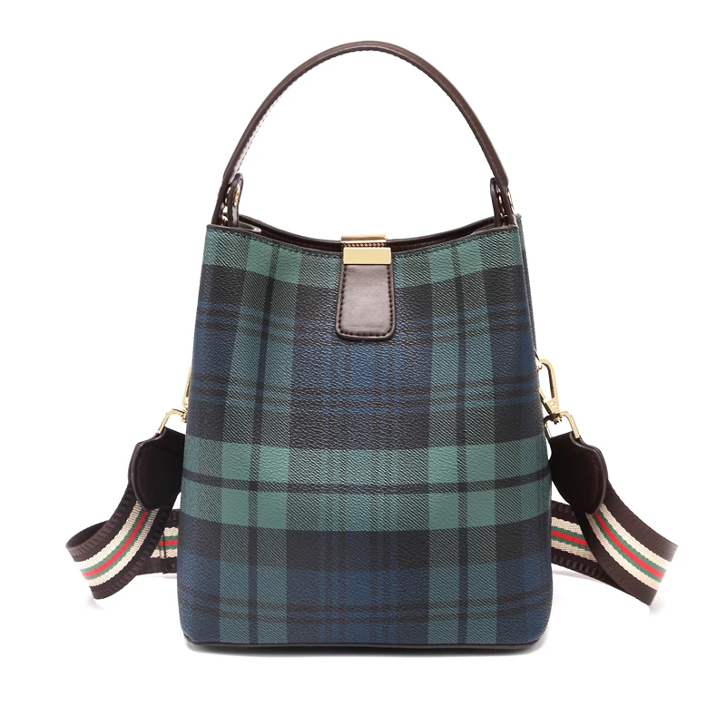 Luxury Fashion Women Bucket Bags Elegant Girl Shoulder Messenger Bags Large Capacity Lattice Crossbody Bags Quality Tote Package
Luxury Fashion Women Bucket Bags Elegant Girl Shoulder Messenger Bags Large Capacity Lattice Crossbody Bags Quality Tote Package