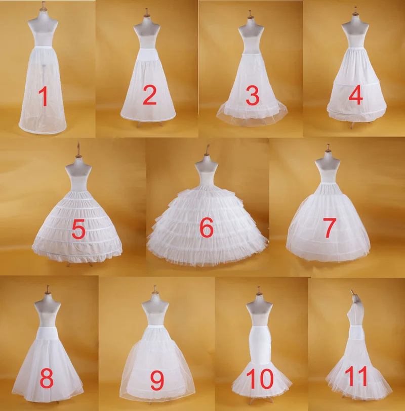 Hot Sell Many Styles Bridal Wedding Petticoat Hoop Crinoline Prom Underskirt Fancy Skirt Slip Wedding Accessories Bride Must
Hot Sell Many Styles Bridal Wedding Petticoat Hoop Crinoline Prom Underskirt Fancy Skirt Slip Wedding Accessories Bride Must