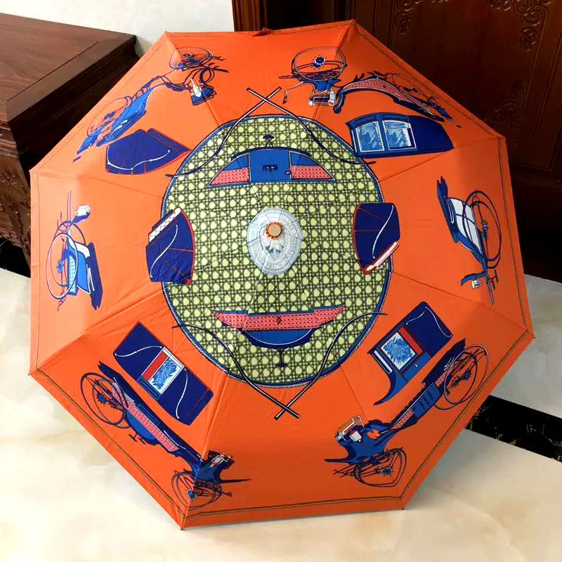 Fashion trend umbrella new carriage design umbrella gift box with small toys high end atmospheric umbrella three colors
Fashion trend umbrella new carriage design umbrella gift box with small toys high end atmospheric umbrella three colors