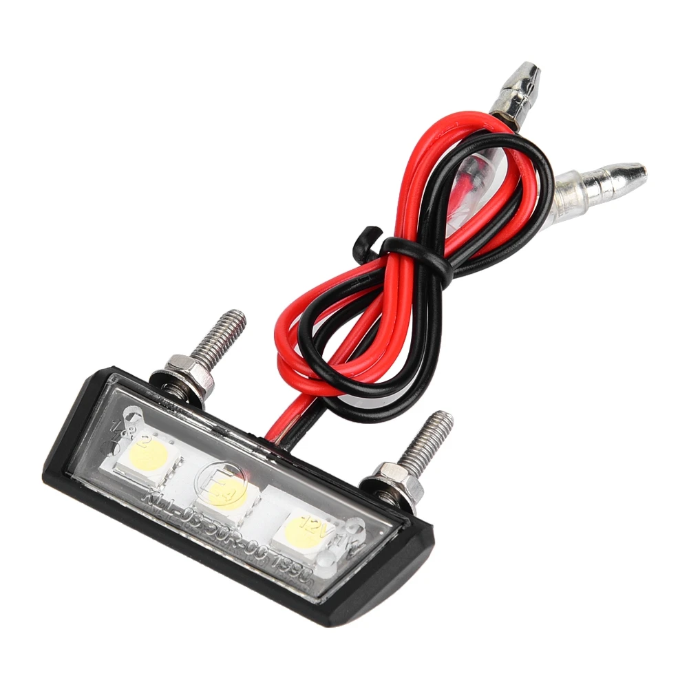 12V Universal Motorcycle License Plate White LED Light Waterproof Super Bright LED Lights Low Power Consumption Motorcycle Light
12V Universal Motorcycle License Plate White LED Light Waterproof Super Bright LED Lights Low Power Consumption Motorcycle Light