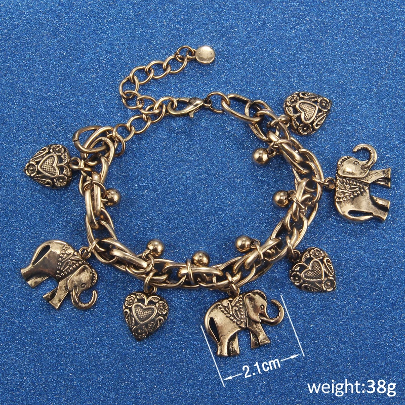 Vintage Gold Silver Color Anklets for Women Elephant Pendant Charms Box Chain Beach Summer Foot Ankle Bracelet Wholesale Jewelry
Vintage Gold Silver Color Anklets for Women Elephant Pendant Charms Box Chain Beach Summer Foot Ankle Bracelet Wholesale Jewelry